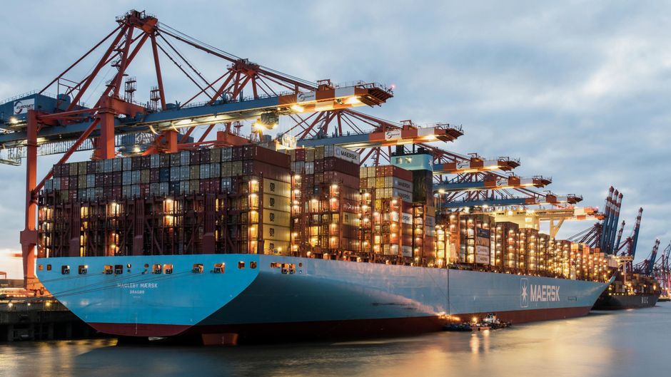 Ocean freight shipping lane