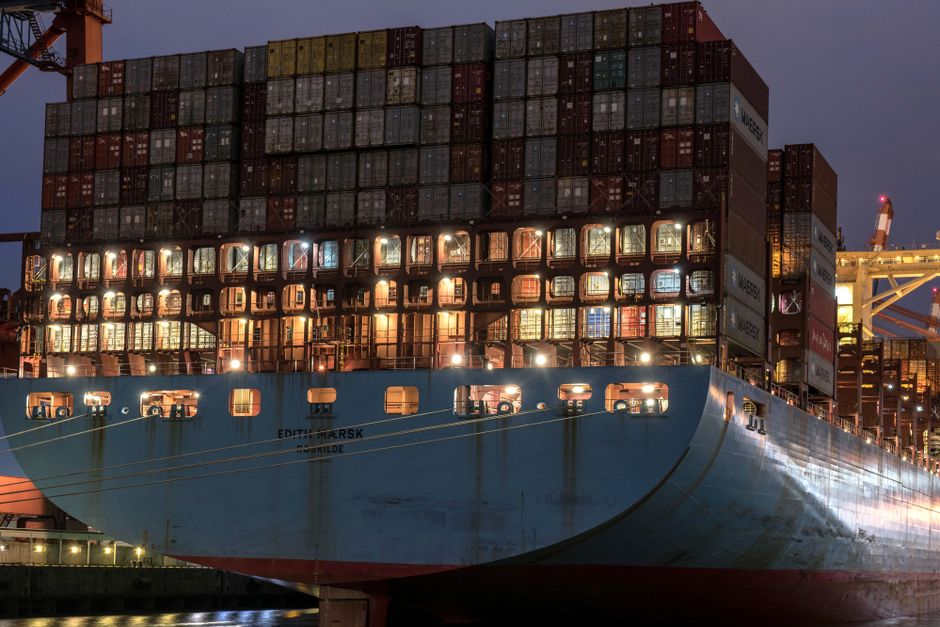 Container terminal yard operations at a major North China port